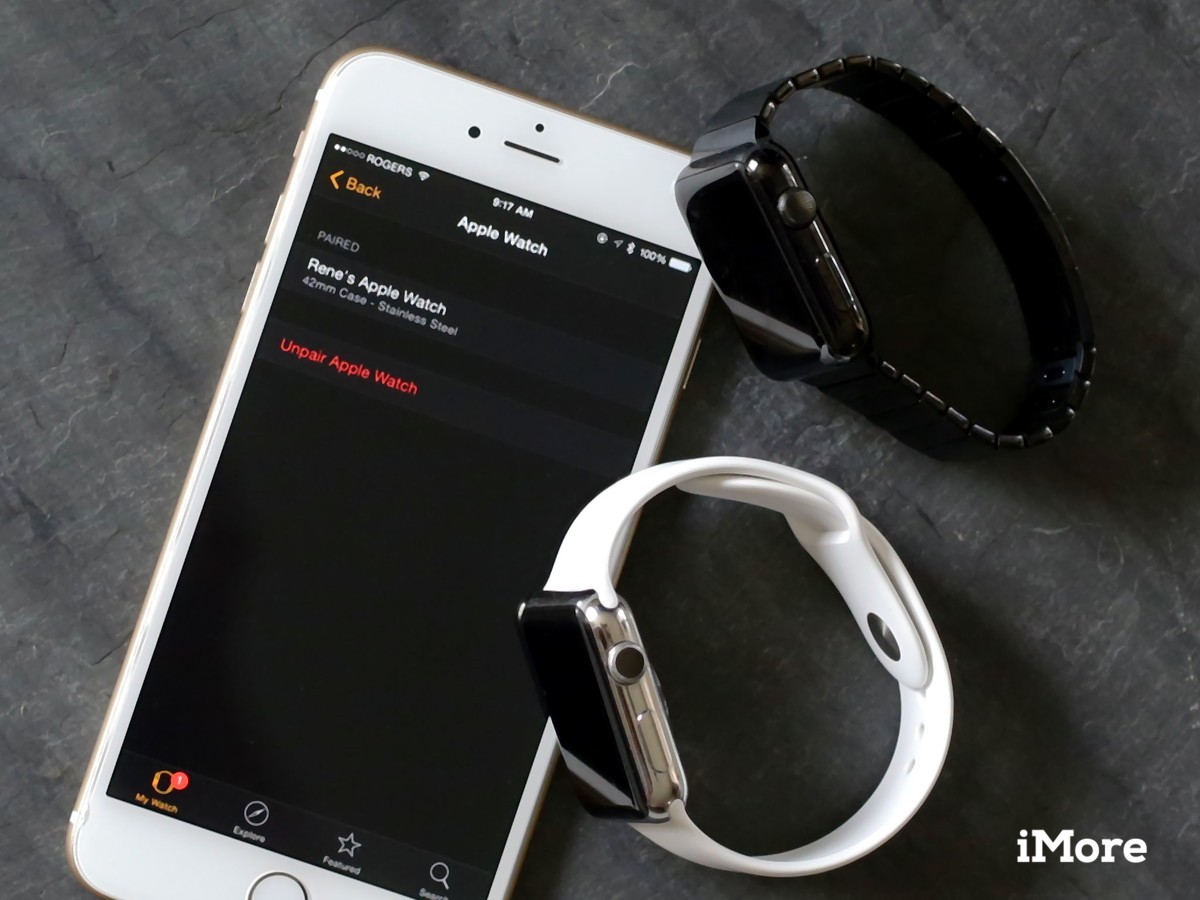 Two Apple Watches