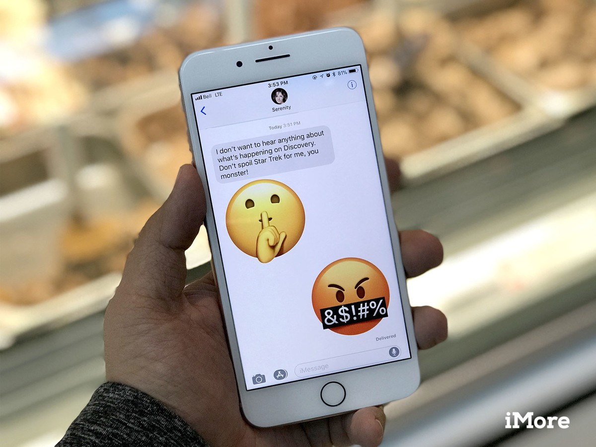 iOS 11.1 emoji mockup — way larger than actual size!